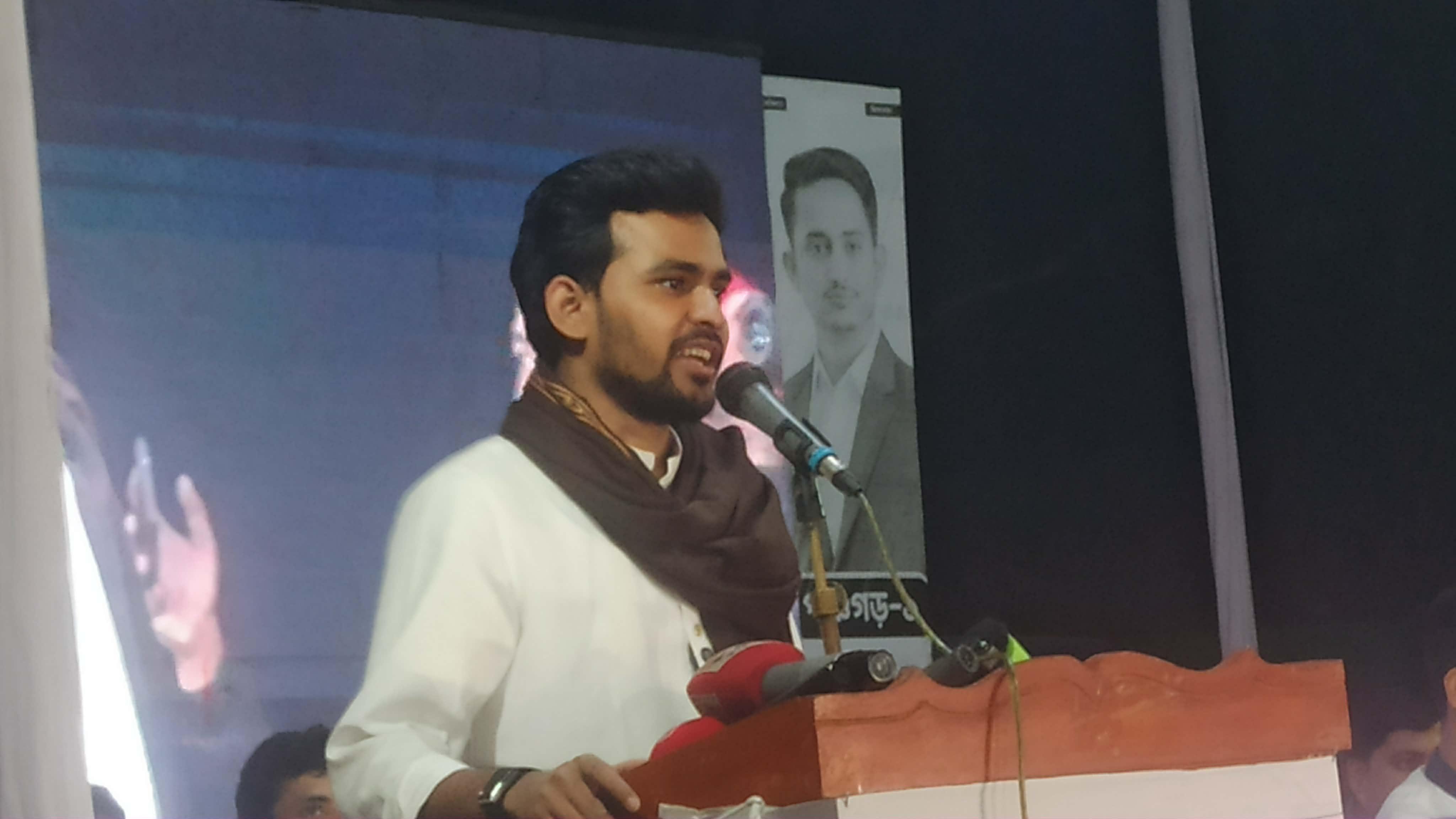 পঞ্চগড়ে এনসিপির নির্বাচনী পথযাত্রা; শাপলা কলি ও হ্যাঁ ভোট চাইলেন সজিব ভুইয়া