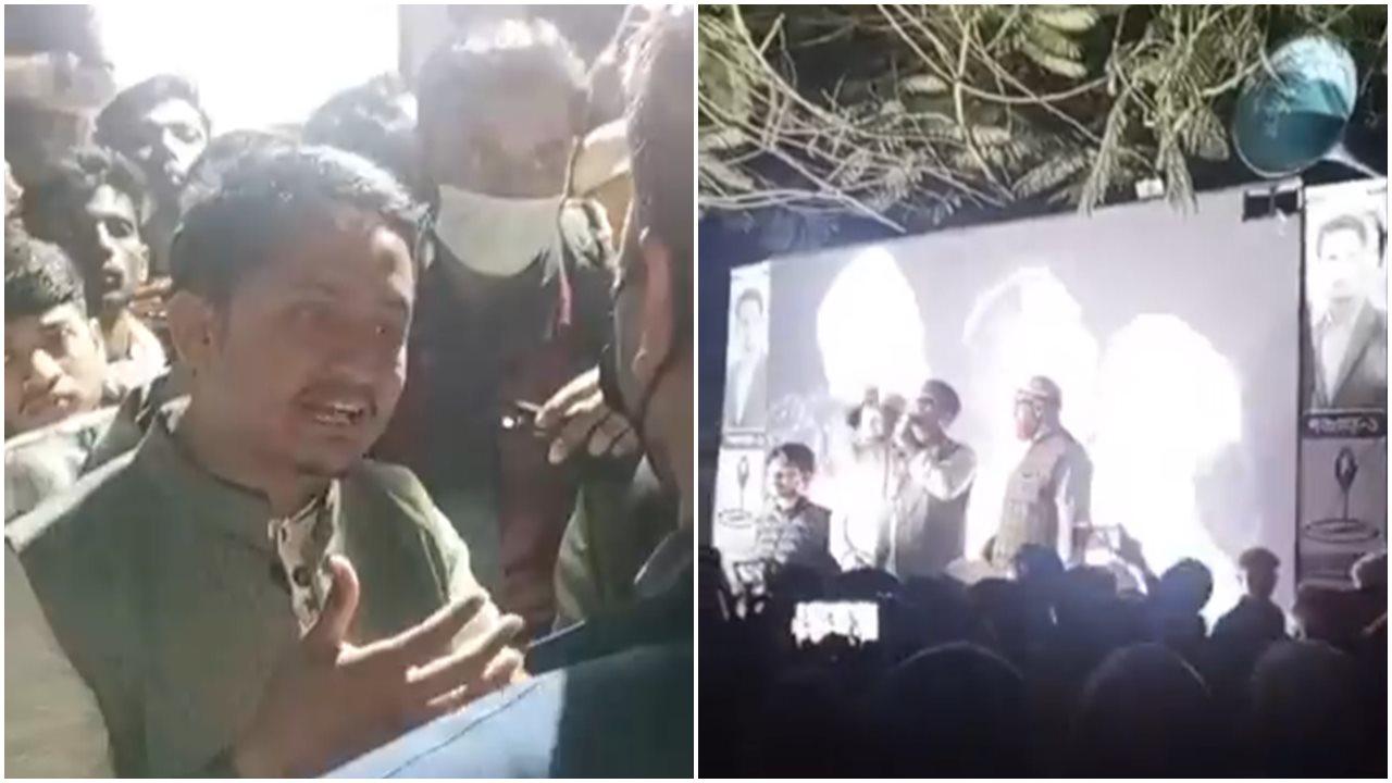 আচরণ বিধি লঙ্ঘন করে মাইক ব্যবহার, সারজিসের প্রতিনিধিকে জরিমানা